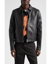 JKEEFER - Ian Leather Jacket - Lyst