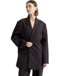 ALMINA CONCEPT - Oversized Double Button Blazer - Lyst