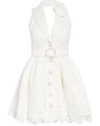 High Neck White Dresses for Women - Up to 77% off | Lyst