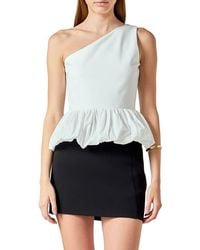 Endless Rose - Asymmetric Bubble Hem Top - Lyst