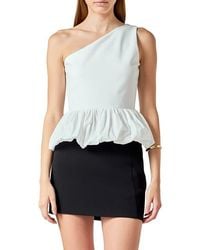 Endless Rose - Asymmetric Bubble Hem Top - Lyst