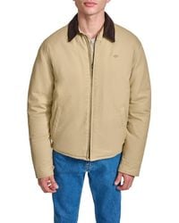 Dockers - Padded Corduroy Collar Cotton Bomber - Lyst