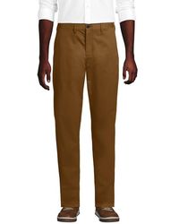 Lands' End - Travel Kit Comfort Waist Classic Fit Chino Pant - Lyst
