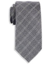 Michael Kors - Big & Tall Yarrow Grid Patterned Tie - Lyst