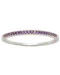 MADE BY MARY - Birthstone Stacking Ring - Lyst