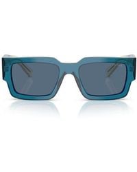 Prada - 54Mm Rectangular Sunglasses - Lyst