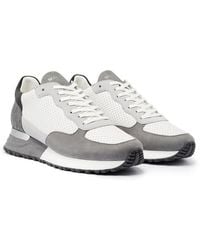 Mallet - Popham Perforated Sneakers - Lyst