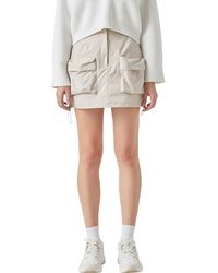 Grey Lab - Cargo Miniskirt - Lyst