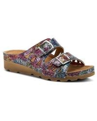 Flexus by Spring Step - Delphis Slide Sandal - Lyst