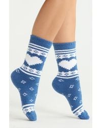 Nordstrom - Assorted 2-Pack Cozy Dorm Crew Socks - Lyst