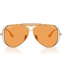 Ray-Ban - 53Mm Shooter Pilot Sunglasses - Lyst