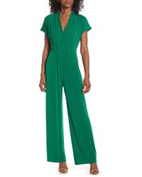 vince camuto cinched waist jumpsuit