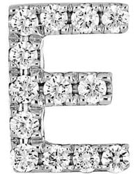 Bony Levy - Single Initial Earring - Lyst