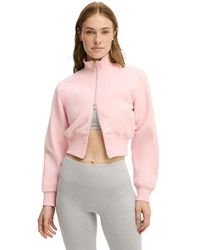 Cotton On - Active Plush Fitted Zip Through - Lyst
