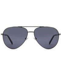 Fossil - 60Mm Pilot Sunglasses - Lyst