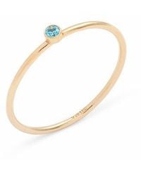 Nashelle - Birthstone Ring - Lyst