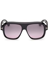 Tom Ford - Rhonda 56Mm Gradient Pilot Sunglasses - Lyst