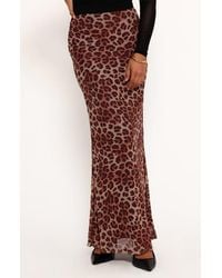 Petal & Pup - Cici Print Mesh Maxi Skirt - Lyst
