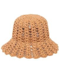 San Diego Hat - Sofia Straw Bucket Hat - Lyst