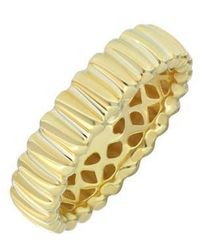 Bony Levy - 14K Fluted Band Ring - Lyst