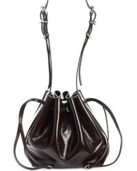 Givenchy - Small Pumpkin Drawstring Leather Bucket Bag - Lyst