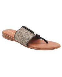 Andre Assous - Nice Featherweights Slide Sandal - Lyst