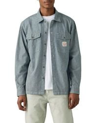 Levi's - Stripe Button-Up Work Shirt - Lyst