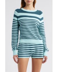 Solid & Striped - The Manny Stripe Cotton Sweater - Lyst