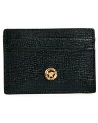Versace - Medusa Leather Card Case - Lyst