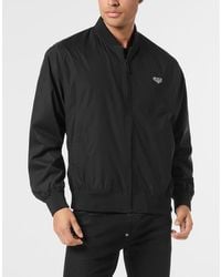 Philipp Plein - Nylon Bomber Jacket - Lyst