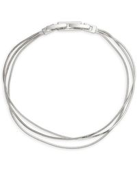 Nordstrom - Demi-fine Triple Strand Chain Bracelet - Lyst