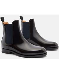 SCAROSSO - Elena Chelsea Boots - Lyst