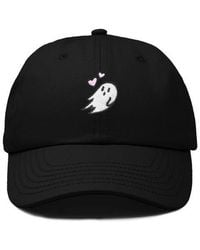 Alix - Heartly Ghost Embroidered Cap - Lyst