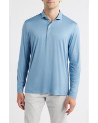 Johnnie-o - Swing Long Sleeve Performance Polo - Lyst