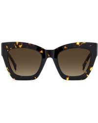 Carolina Herrera - 52Mm Gradient Cat Eye Sunglasses - Lyst