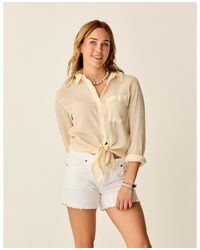 Carve Designs - Taylor Gauze Tunic - Lyst