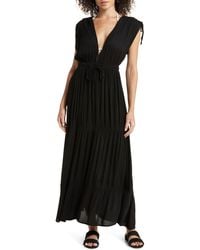 Elan - Ruched Tiered Cover-up Maxi Dress - Lyst