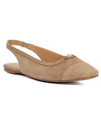 Dune - Hanna Slingback Cap Toe Flat - Lyst