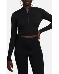Nike - Open Back Crop Sweater - Lyst