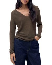 Mango - Metallic Sweater - Lyst