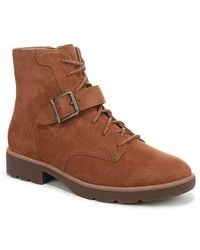 Vionic - Catina Lace-Up Bootie - Lyst