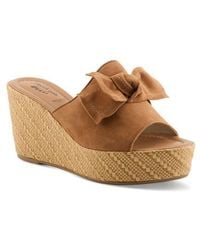 Spring Step - Ellyn Wedge Sandal - Lyst