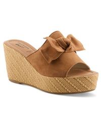 Spring Step - Ellyn Wedge Sandal - Lyst