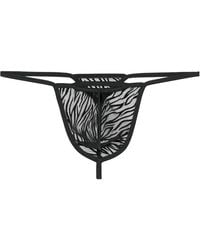 Hom - Woh Personal Allure Tiger Print G-String - Lyst