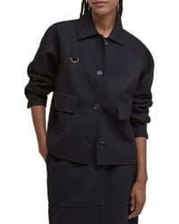 Barbour - Leonie Wool Blend Overshirt - Lyst