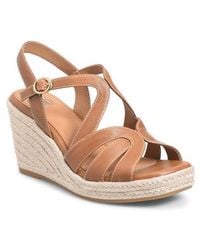 Söfft - Norma Slingback Espadrille Platform Wedge Sandal - Lyst
