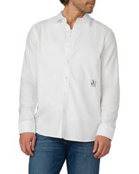 Joe's Jeans - The Grant Monogram Button-Up Shirt - Lyst