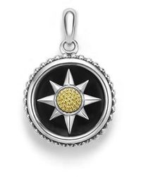 Lagos - Anthem Small Agate Sunburst Amulet - Lyst