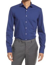 Nordstrom - Tech-smart Extra Trim Fit Dress Shirt - Lyst