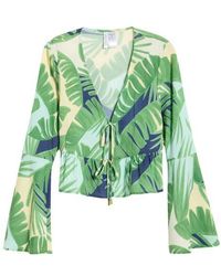 Sanctuary - Ruffle Tie Front Cover-Up Top - Lyst